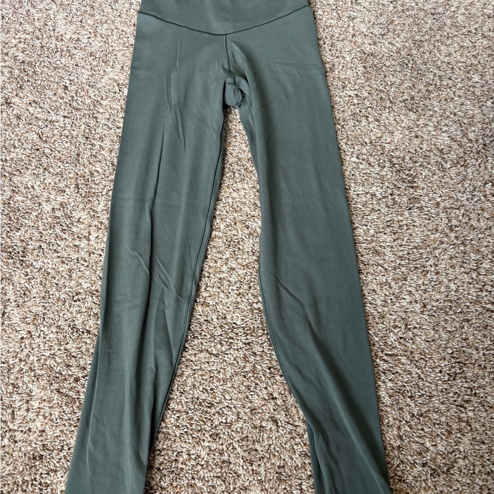 Aerie Olive High-Rise Leggings